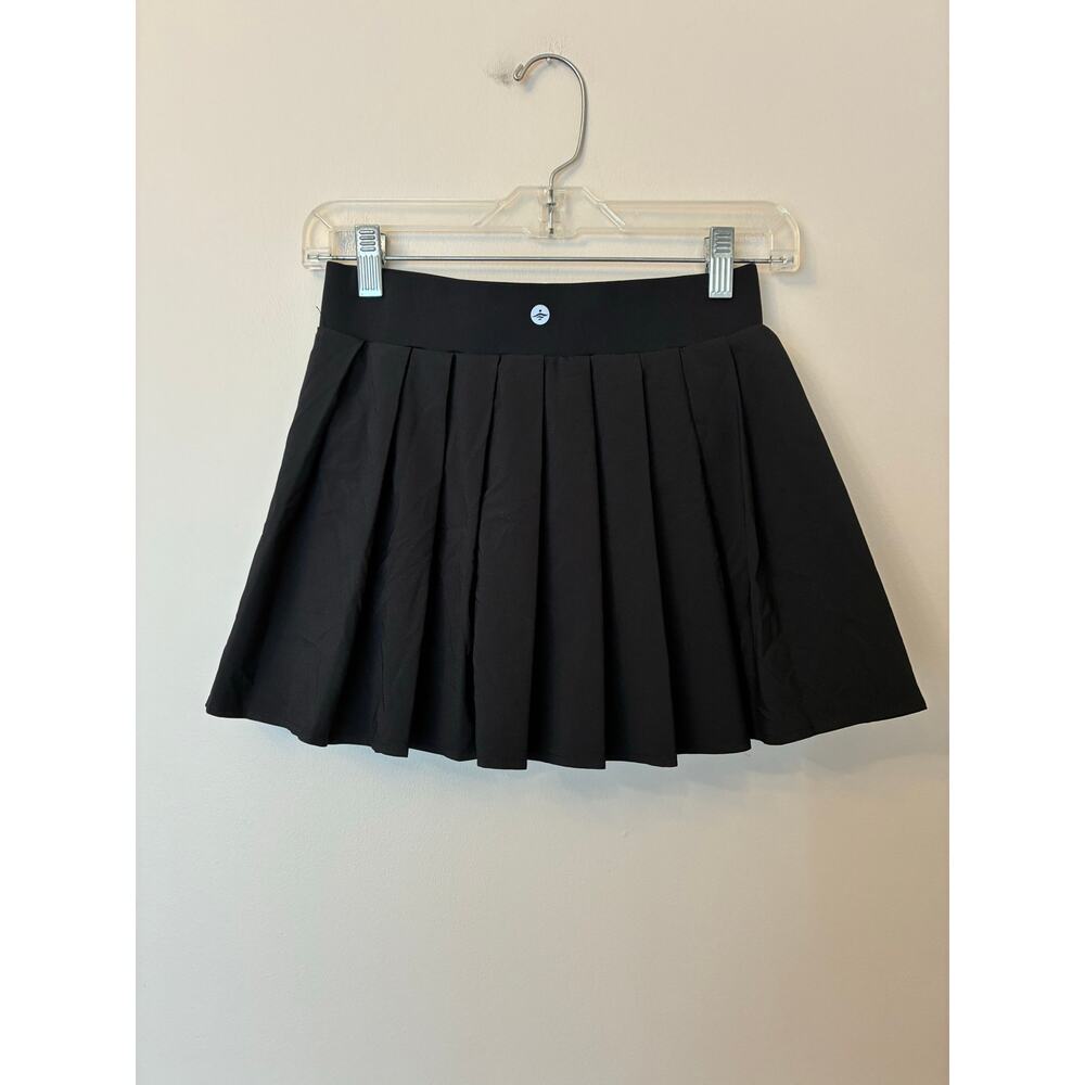 Halara NEW Breezeful High Waist Pleated Pocket Buckle Micro Mini Quick Dry Skirt - Picture 5 of 9
